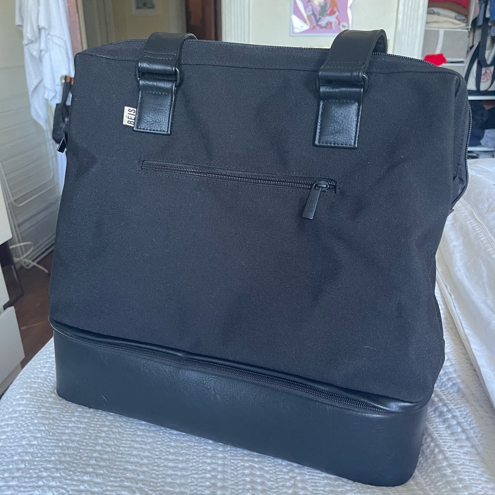 The Convertible Mini Weekender in Black